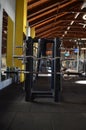 Stand with metal weights in gym antalya turkey