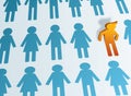 Stand Out From the Crowd Royalty Free Stock Photo