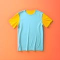 Stand out from the rest with unique mockup of t-shirt design Royalty Free Stock Photo