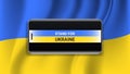 stand for Ukraine text on smartphone screen pray for Ukraine peace stop war concept