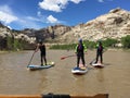 Stand Up Paddle Boarding on the Yampa River