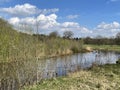 Stand up peddle on the Beneden Regge river