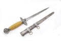 Standard dirk (dagger) of German officer Royalty Free Stock Photo