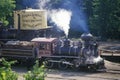 A standard gauge steam engine in Eureka Springs, Arkansas