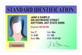 Standard Identification card