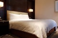 Standard king size beds hotel room Royalty Free Stock Photo