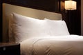 Standard king size beds hotel room Royalty Free Stock Photo