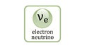 Electron neutrino icon