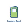 Standard Procedures for Operating a Business - Manual, Steps, & Implementation including outline icon sop