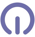 Standby Isolated Vector Icon which can easily modified or edit