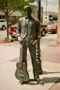 Glenn Frey Statue in Winslow, Arizona Royalty Free Stock Photo