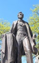 Chicago Lincoln Statue, Lincoln Square, Chicago, Illinois, USA