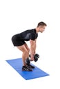 Standing Bent Over Dumbbells Row workout