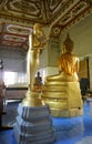 Standing Buddha apostle sculpture