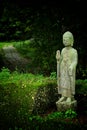 Stone Buddha. Hindu, philosophy.