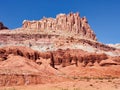 The Castle in Capitol Reef National Park Royalty Free Stock Photo