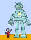 Standing Giant Robot