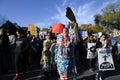 Standing Rock protest in Toronto. Royalty Free Stock Photo