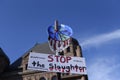 Standing Rock protest in Toronto. Royalty Free Stock Photo