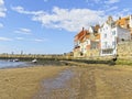 Whitby Harbour at low tide Royalty Free Stock Photo