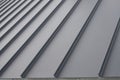 Standing seam metal roofing Royalty Free Stock Photo