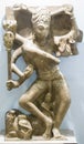 Standing Shiva Sculpture India Royalty Free Stock Photo