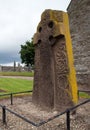 Standing Stone Celtic Cross Royalty Free Stock Photo