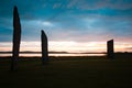 Standing stones of Stennes, Orkney, Scotland