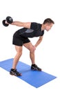 Standing Triceps Extension Dumbbell Workout