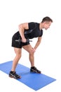 Standing Triceps Extension Dumbbell Workout