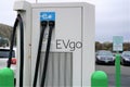 EVgo electric car recharge station in Danbury
