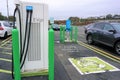 EVgo electric car recharge station in Danbury