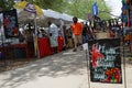 Stands at Crawfish Festival Royalty Free Stock Photo