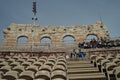 Stands Of The Interior Of The Verona Arena Theater In Verona. Travel, holidays, architecture. March 30, 2015. Verona, Veneto