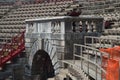 Stands Of The Interior Of The Verona Arena Theater In Verona. Travel, holidays, architecture. March 30, 2015. Verona, Veneto