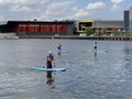 Standup Paddleboarding is a type of paddle sport which originated in Hawaii