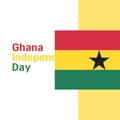 Ghana indepence day Royalty Free Stock Photo