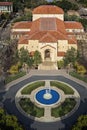 Stanford University campus view from the above Royalty Free Stock Photo