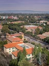 Stanford University campus view from the above Royalty Free Stock Photo