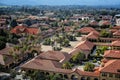 Stanford University campus view from the above Royalty Free Stock Photo