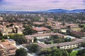 Stanford University campus view from the above