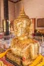 Stange Buddha statue at Pratong temple, Phuket, Thailand Royalty Free Stock Photo