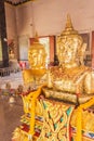 Stange Buddha statue at Pratong temple, Phuket, Thailand Royalty Free Stock Photo