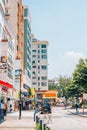 Stanley Bay restaurant and cafe street in Hong Kong