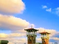 The Stanley bridge landmark , Alexandria,Egypt. Royalty Free Stock Photo