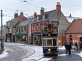 STANLEY, COUNTY DURHAM/UK - JANUARY 20 : Old Tram at the North o