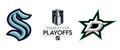 2023 Stanley Cup playoffs. Western Conference. NHL. Seattle Kraken vs Dallas Stars. Kyiv, Ukraine - May 29, 2023