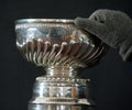 The Stanley cup for 100th anniversary of National Hockey League NHL Royalty Free Stock Photo