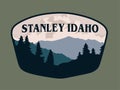 Stanley Idaho with a mountain view