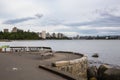 Stanley Park Seawall Royalty Free Stock Photo